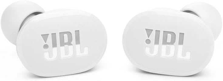 JBL Tune 130NCTWS True Wireless Noise Cancelling Earbuds, Pure Bass Sound, ANC + Smart Ambient, 4 Microphones, 40H of Battery, Water Resistant, Sweatproof, Comfortable Fit - White, JBLT130NCTWSWHT