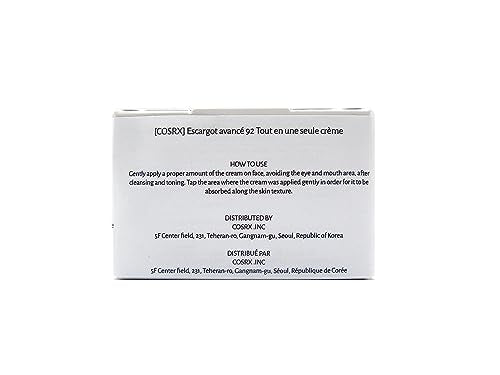 Cosrx Advanced Snail 92 All in-1 Cream - 100g / for Oily Skin