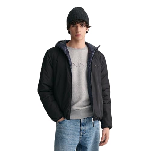 GANT Men 7006343-5 Reversible Hooded Jacket