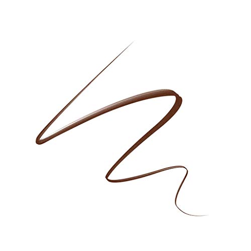 The CrÃ¨me Shop Black Liquid Eyeliner Pen. Quickdry & Waterproof. No Smudge Dramatic Cat-Eye. Felt Tip. Made In Korea- Get In Line, Dark Brown