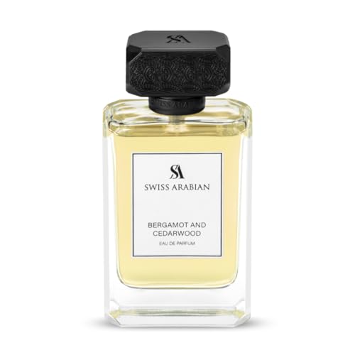 Swiss Arabian Bergamot and Cedarwood for Men Eau De Parfum 100ml