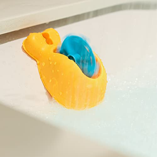 The Moon Brand Baby Sea Life Toys � 6Pcs Bath Fish Toys for Toddlers � Soft Baby Pool Accessories � Assorted Squeezable & Floating Aquatic Character Water Toys -Multi Color