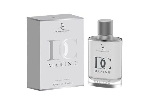 DORALL COLLECTION DC Marine Perfume Gift Set for Men (Eau de Toilette 100ml + Eau de Toilette 15ml + Shower Gel 50ml + After Shave 50ml) Gift for Him