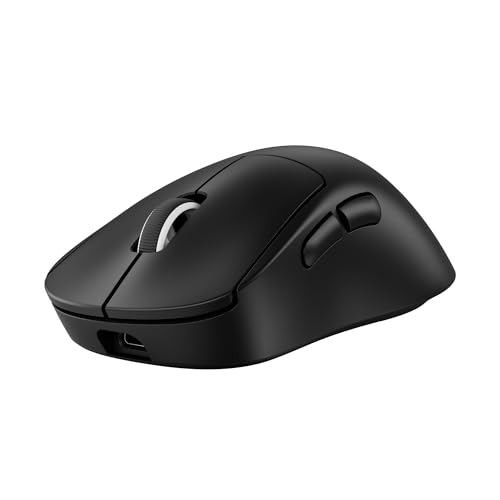 Logitech G PRO X Superlight 2 DEX Lightspeed Wireless Gaming Mouse, 60g pro-Grade Lightweight Mouse with 5 programmable Buttons, USB-C Charging, 32k DPI Sensor for PC/Mac - Black
