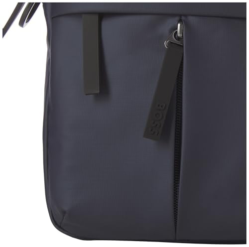 BOSS Stormy Contrast Logo Crossbody Bag, blueberry blue, PCE.