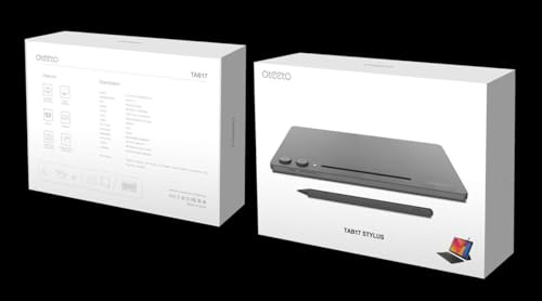Oteeto TAB 17 Android Tablet, 11-inch Display, 8GB RAM, 512GB Storage, 8000mAh Battery, 5G Wi-Fi, with Keyboard Case & Stylus, Grey
