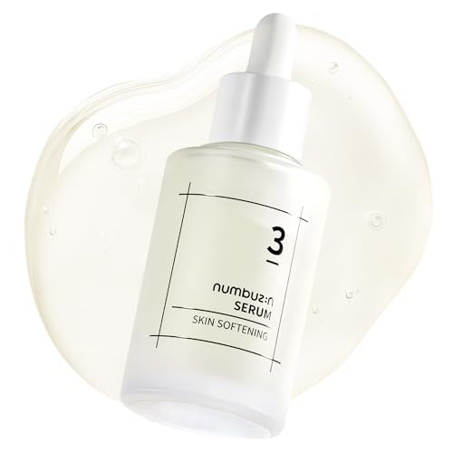 numbuzin No.3 Serum | Skin Softening Serum | Pore Care, Textured Skin, Bumpy, Rough Skin, Glass Skin | Bifida, Galactomyces, Niacinamide, Adenosine, Panthenol | 50ml