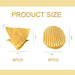 12 PCS Food Storage Clips, Food Clips Bag Sealing Clips, Bag Clips for Food Storage, Cute Food Clip, Kitchen Clips for Bags, Food Bag Clips Reusable to Clamp Snacks, Chips (Circle+Triangle)