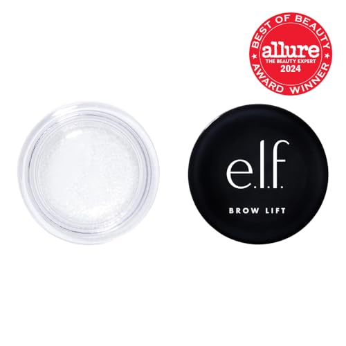 e.l.f. Brow Lift, Clear Eyebrow Shaping Wax For Holding Brows In Place, Creates A Fluffy Feathered Look