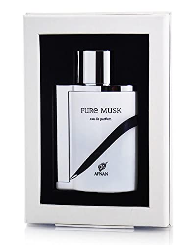 AFNAN Pure Musk Unisex Eau De Parfum, 100 ML