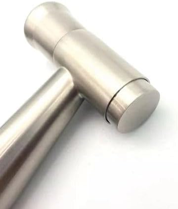 EnticeGoods | Handheld Bidet Sprayer Shattaf Cloth Diaper Toilet Sprayer Stainless Steel Brushed Bathroom Shower (Button handle)