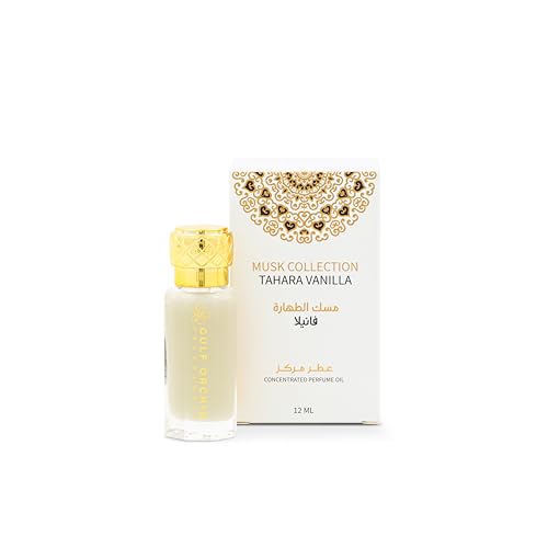 Gulf Orchid Musk Collection Musk al Tahara Vanilla non alcoholic Concentrated Perfume Oil 12 mL perfumes for men & women