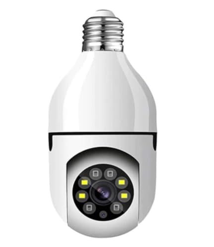 WiFi Panorama Security Camera, 360-Degree Wide Angle View