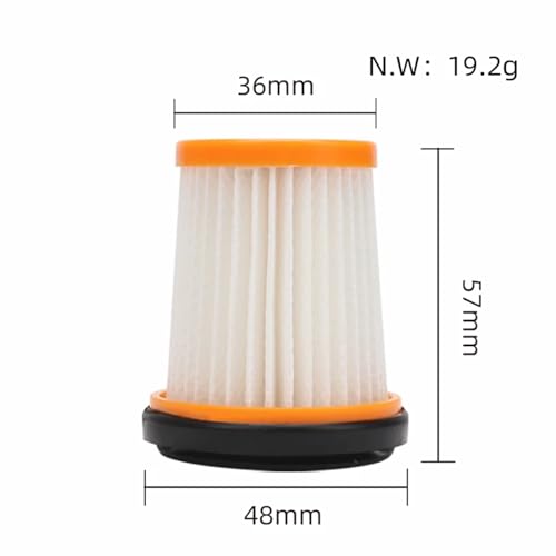 MEXWLOP Cordless Handheld Vacuum Cleaner HEPA Filter, for SHARK, WV200 WV200UK WV251, Parts Accessories Vacuum Cleaner Filter(5 HEPA)