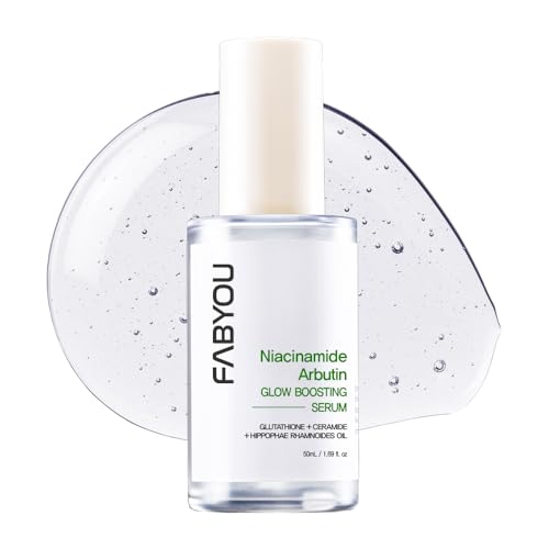 FABYOU Niacinamide Arbutin Glow Boosting Serum 50ml – Korean Skincare for Clarifying & Pore Care with 10% Niacinamide & Arbutin, with a Fast Absorbing Formula for a Radiant Skin Tone