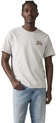 Mens Ss Relaxed Fit Tee T-Shirt - Grey