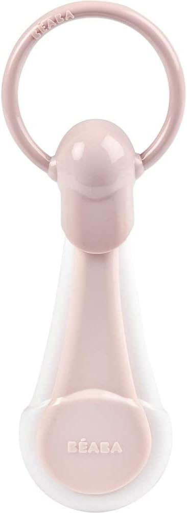 Béaba - Nail Clippers for Babies and Children - Nail care and manicure - Large Ergonomic Handle - Pink