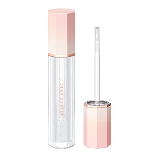 Dear Dahlia Blooming Edition Glass Shineup Lip Topper Vegan, Cruelty Free, Naturally High Pigment Color