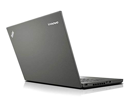 Lenovo ThinkPad T450J5 Laptop PC 14inch i5-4300U 8GB 256GB SSD WiFi WebCam USB 3.0 Windows 10 Professional 64-bit Renewed, Black