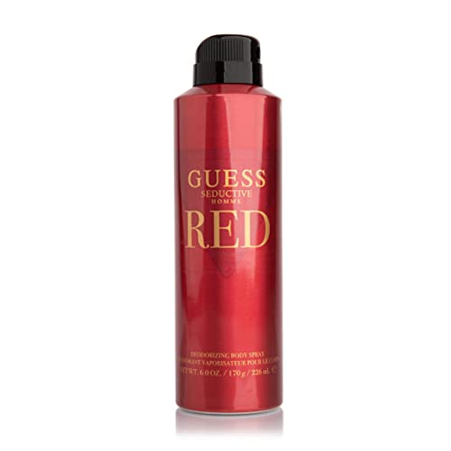 Guess Seductive Homme Red by Guess Body Spray 6 oz for Men