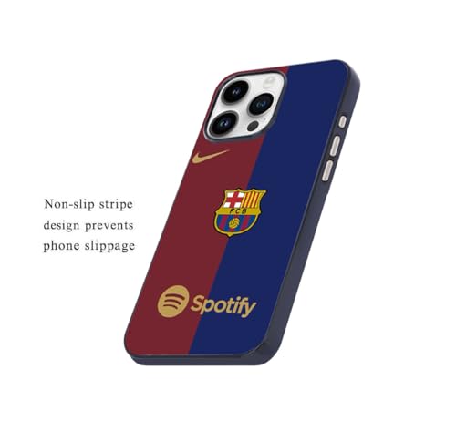 Silk Route Style 3 Barcelona Logo Design Mobile Back Cover for iPhone 15 Pro, Multicolor