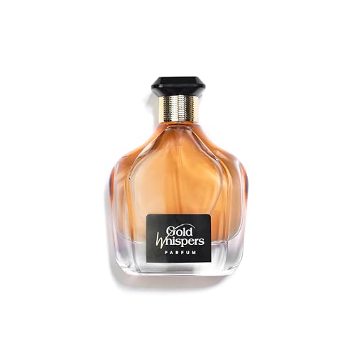 AMD Perfumes Gold Whispers Unisex Perfume - Classic Perfume for Men and Women - Long Lasting Men's & Women's Fragrances Eau de Parfum EDP 100ml