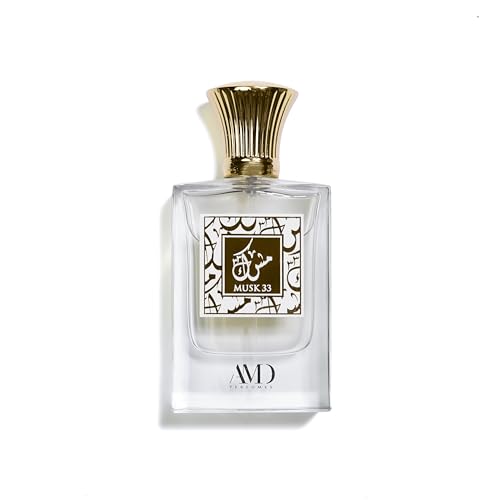 AMD Perfumes Musk 33 Unisex Perfume - Classic Perfume for Men and Women - Long Lasting Men's & Women's Fragrances Eau de Parfum EDP 100ml
