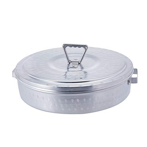 AYDA Traditional Arabic Bread Box, Hammered Design Storage Container 13 inch