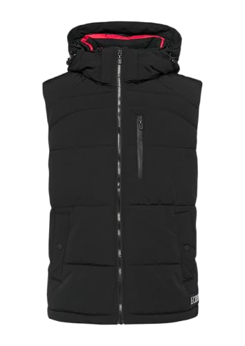 s.Oliver Men 2150478 Puffer vest with removable hood