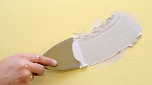 BOSSIL All-Purpose Putty, Putty Filler, Spackling for Drywall, Quick Drying, Designed for Interior and Exterior Home Use, Paintable, Permanent, Non-Shrinking, 500g