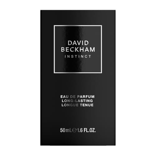 David Beckham Instinct Eau de Parfum for Men, Foug?re Citrus Perfume, Captivating & Dynamic David Beckham Fragrance, Sophisticated Perfume Bottle 50ml (1.7oz)