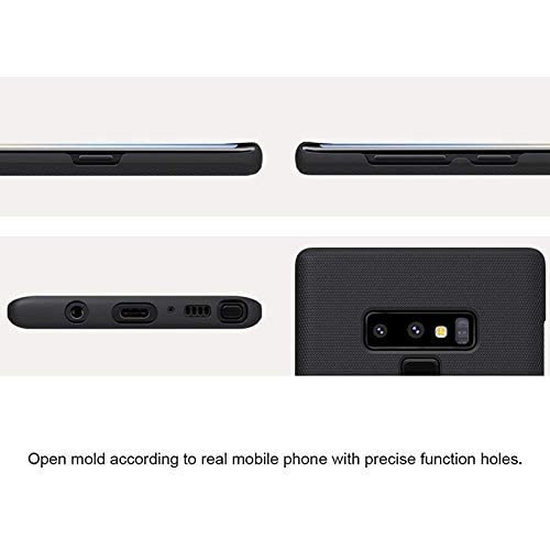 Nillkin Samsung Galaxy Note 9 Case Frosted Hard Shield Phone Cover - Black