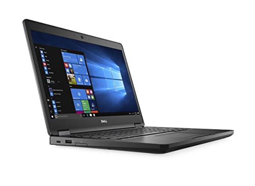 Dell Latitude 5480 Notebook Business Laptop, Intel Core i5-7th Generation CPU, 8GB DDR4 RAM, 256GB SSD Hard, 14.1 inch Display, Windows 10 Pro (Renewed)
