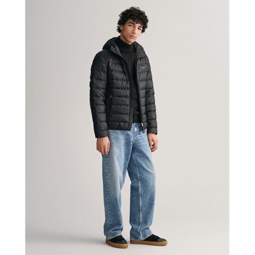 GANT Men 7006380-5 Light Down Hood Jacket