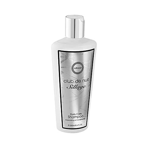 Armaf Club De Nuit Sillage Man 4 Pieces Gift Set For Men, Eau De Parfum 105ml, Perfumed Body Spray 50ml, Hair Shampoo 250ml, Body Shower Gel 100ml, Giftset, For Him, Silver, Perfumes for men