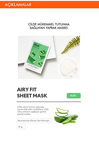 Missha Airy Fit Sheet Mask, Aloe