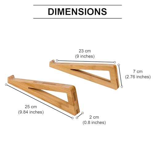 Bamboo Wooden Laptop Stand, Portable Desk Laptop Holder for Tablet with Carry Pouch, Compact Travel Laptop Stand with Protective Silicone Pads, Suitable for Home Office and Travel Use