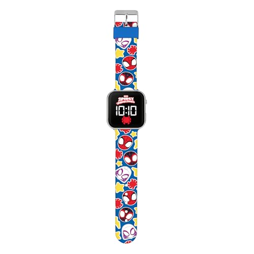 Spidey and His Amazing Friends LED Digital Quartz Silicone Strap Watch