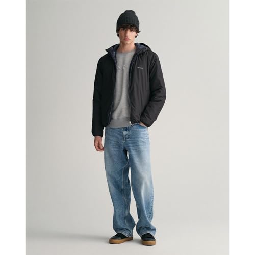 GANT Men 7006343-5 Reversible Hooded Jacket