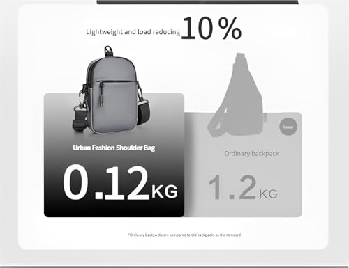 Skycare Waterproof Mini Sling Chest Bag - Multi-Purpose Lightweight Crossbody Bag for Men & Women