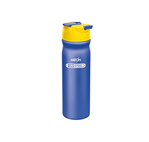 MILTON Max 600 Stainless Steel Water Bottle for KIDS, 530 ml, Lightweight, Leakproof, Sipper Water Bottle, Assorted colors
