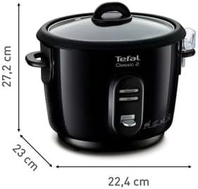 Tefal RK102811 Reiskocher Classic, schwarz-metallic