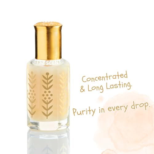 TSZ Scent Tahara Musk Vanilla Perfume Oil 12ml Unisex Roll-On Fragrance ??Long-Lasting, Floral Musky Aroma ??Concentrated Non-Alcoholic Attar for Men and Women ??Ideal for Layering & Gifting (Vanilla)