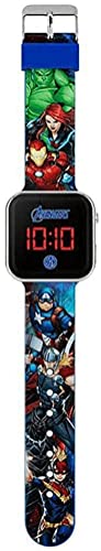 Disney Marvel Avengers Blue Strap LED Watch , AVG4706ARG