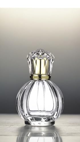 50ML 1.7 OZ Refillable Atomizer Spray Glass Empty Perfume Bottles for Travel