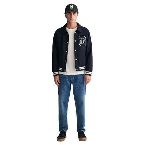 GANT Men 7006392-433 Wool Varsity Jacket