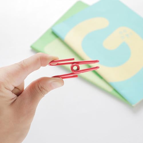 12 Pcs Food Storage Bag Clips Food Bag Clips Steel & PVC Coated Food Clips Bag Sealing Clips for Snacks Sandwich Home Kitchen Coffee Beans (Random Color)