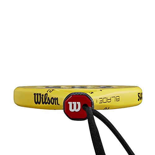 Wilson Minions Junior Padel Racket, For Children, Fibreglass/EVA, 300 g, Yellow/Black