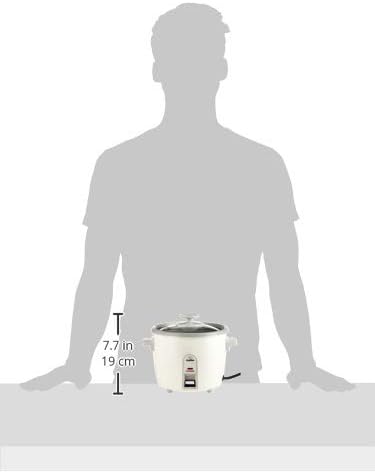 Zojirushi Electronic Rice cooker & Steamer-White, NH-SQ 0.6L