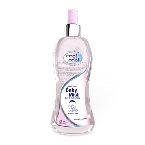 Cool & Cool Baby Mist Cologne- 85Ml - Alcohol Free,Paraben Free, Glycerin, Mild And Refreshing